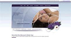 Desktop Screenshot of denverskinclinic.com