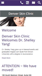 Mobile Screenshot of denverskinclinic.com